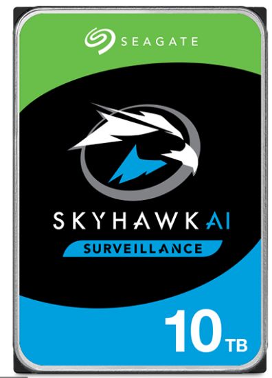 10TB SEAGATE SKYHAWK AI 256MB 7200Rpm 7/24 ST10000VE001 resmi