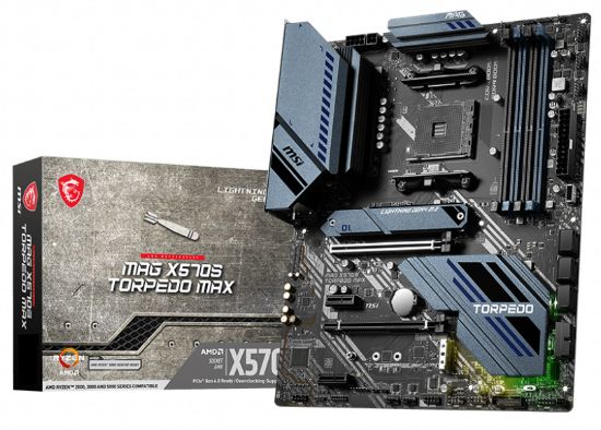 MSI MAG X570S TORPEDO MAX AM4 DDR4 OC 5100MHZ ATX resmi