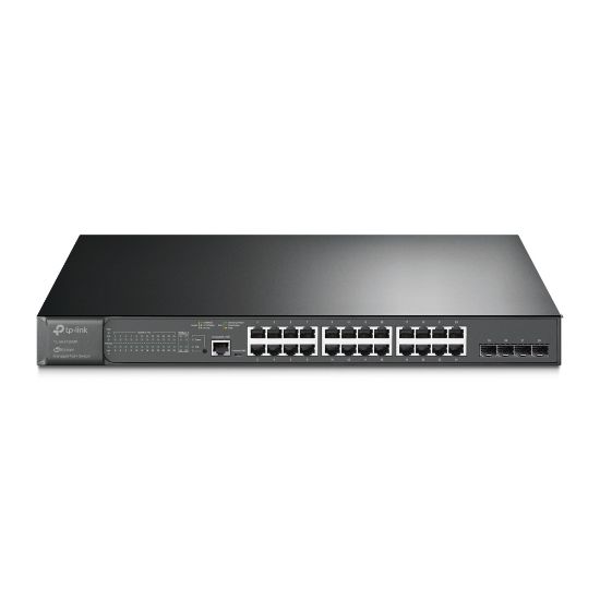 TP-LINK TL-SG3428MP JETSTREAM 28PORT 10/100/1000 YÖNETİLEBİLİR POE SWITCH resmi