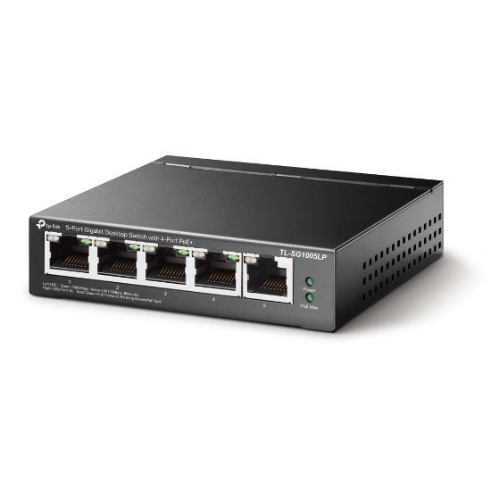 TP-LINK TL-SG1005LP 5PORT 10/100/1000 YÖNETİLEMEZ POE SWITCH resmi