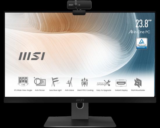 MSI MODERN AM241P 11M-071XTR AIO i5-1135G7 8GB 1TB+256GB SSD 23.8" FDOS resmi