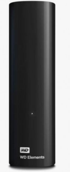 16TB WD 3.5" USB3.0 ELEMENTS SİYAH WDBWLG0160HBK-EESN resmi