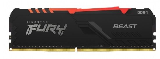 8GB KINGSTON FURY Beast RGB DDR4 3200Mhz KF432C16BBA/8 1x8G resmi