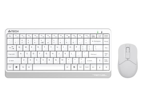 A4 TECH FG1112 2.4 Q FN-MM MİNİ KLAVYE+MOUSE SET BEYAZ resmi