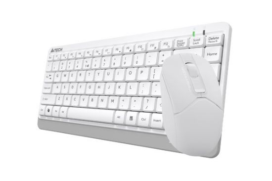 A4 TECH FG1112 2.4 Q FN-MM MİNİ KLAVYE+MOUSE SET BEYAZ resmi