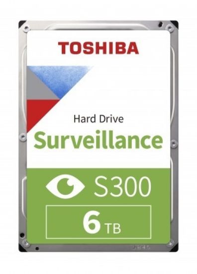 6TB TOSHIBA 5400RPM S300 PRO SATA3 256MB 7/24 HDWT860UZSVA 3 YIL GARANTİ resmi