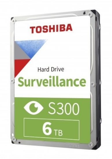 6TB TOSHIBA 5400RPM S300 PRO SATA3 256MB 7/24 HDWT860UZSVA 3 YIL GARANTİ resmi