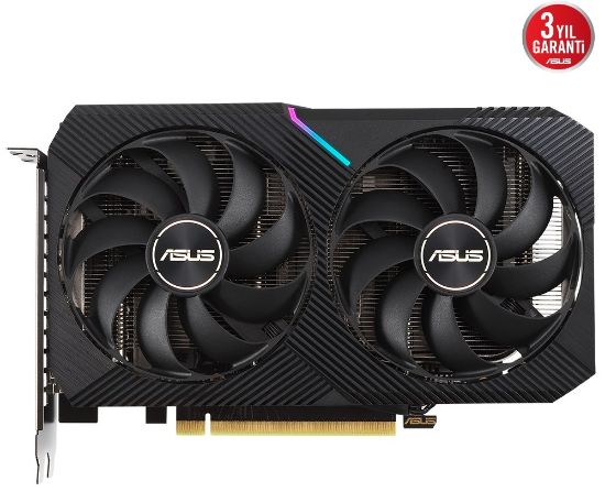 ASUS DUAL-RTX3060-O12G-V2 12GB GDDR6 HDMI DP 192BİT  resmi