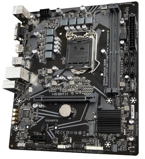 GIGABYTE H510M H 3200Mhz HDMI M.2 mATX 1200p resmi