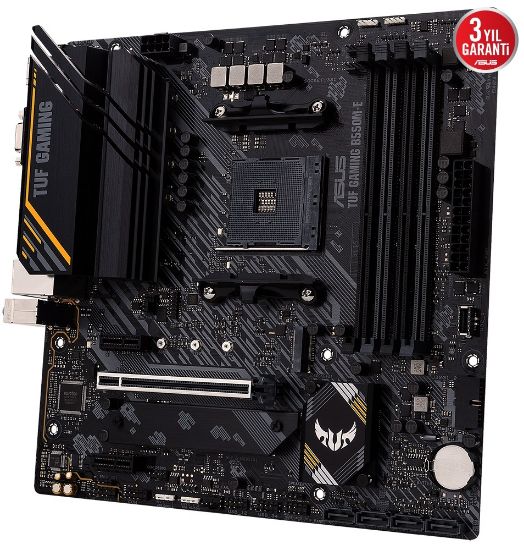 ASUS TUF GAMING B550M-E DDR4 4600Mhz(OC) HDMI M.2 mATX AM4 resmi