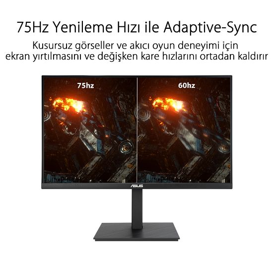 27 ASUS VA27AQSB QHD IPS 1MS 75HZ HDMI DP resmi