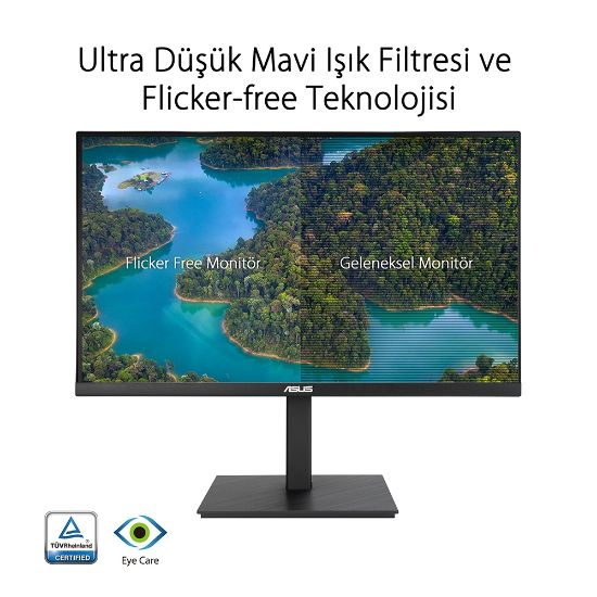 27 ASUS VA27AQSB QHD IPS 1MS 75HZ HDMI DP resmi