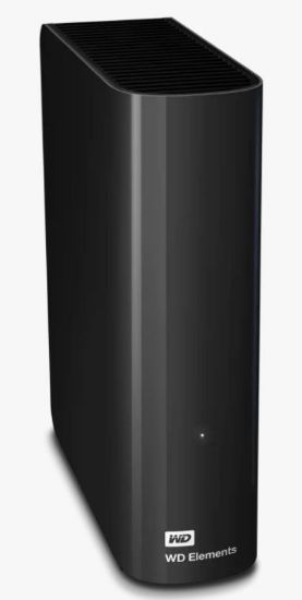 10TB WD 3.5" USB3.0 ELEMENTS SİYAH WDBWLG0100HBK-EESN resmi