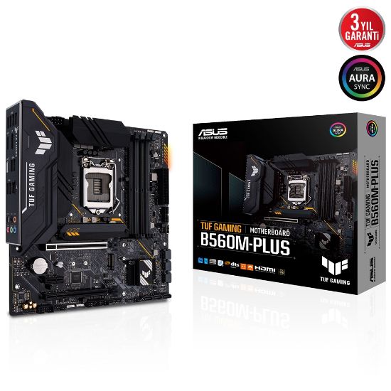 ASUS TUF GAMING B560M-PLUS DDR4 5000(OC) mATX 1200P resmi