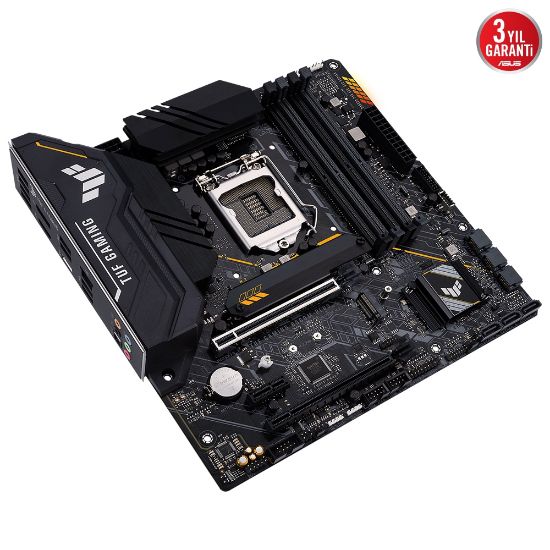 ASUS TUF GAMING B560M-PLUS DDR4 5000(OC) mATX 1200P resmi