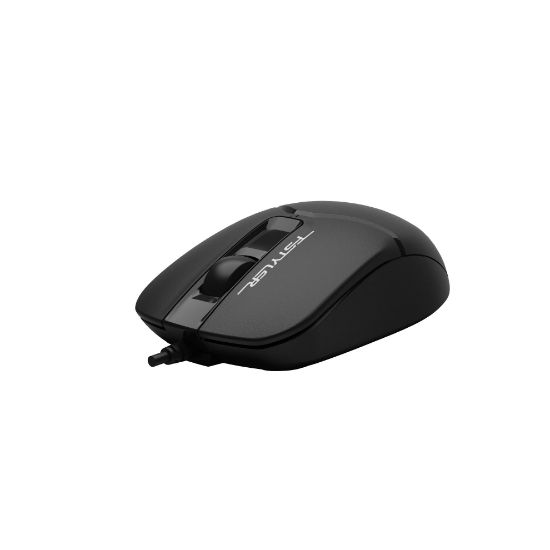 A4 TECH FM12 OPTIK MOUSE USB SİYAH 1200 DPI resmi