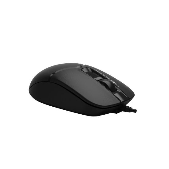 A4 TECH FM12 OPTIK MOUSE USB SİYAH 1200 DPI resmi