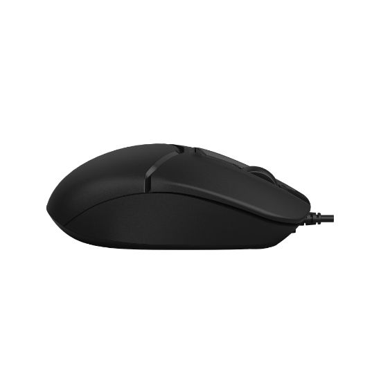 A4 TECH FM12 OPTIK MOUSE USB SİYAH 1200 DPI resmi