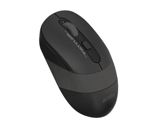 A4 TECH FG10S OPTIK MOUSE NANO SILENT GRİ 2000 DPI resmi