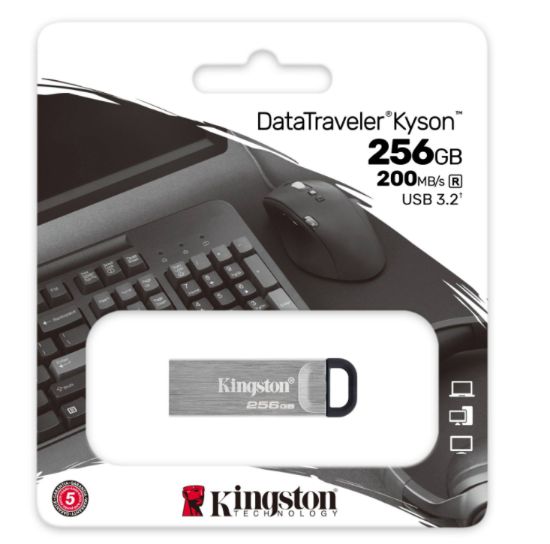 256GB USB3.2 Gen1 DTKN/256GB DT Kyson KINGSTON resmi