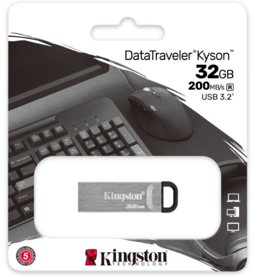 32GB USB3.2 Gen1 DTKN/32GB DT Kyson KINGSTON resmi