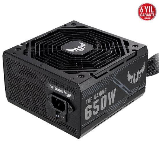 ASUS TUF GAMING 650B 80+ BRONZE 650W GÜÇ KAYNAĞI resmi