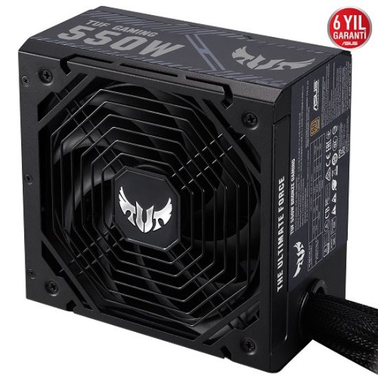 ASUS TUF GAMING 550B 80+BRONZE 550W GÜÇ KAYNAĞI  resmi