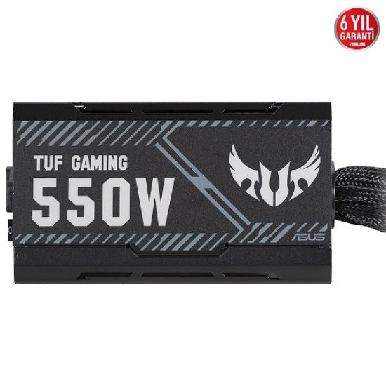 ASUS TUF GAMING 550B 80+BRONZE 550W GÜÇ KAYNAĞI  resmi