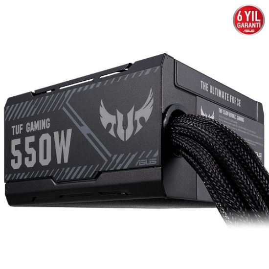 ASUS TUF GAMING 550B 80+BRONZE 550W GÜÇ KAYNAĞI  resmi