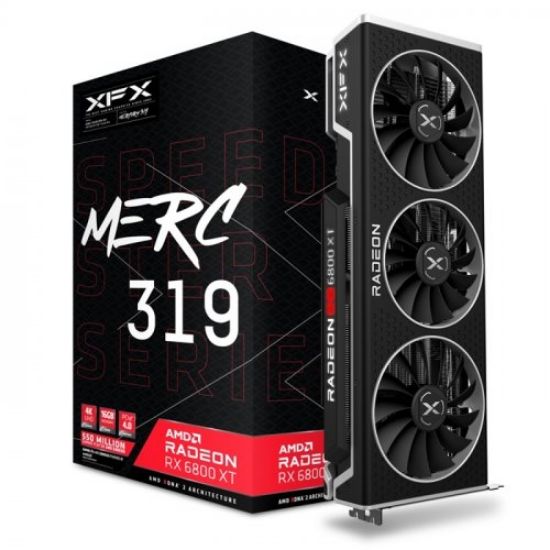 XFX Speedster MERC 319 RX 6800 XT Core 16GB GDDR6 256Bit (RX-68XTALFD9) resmi