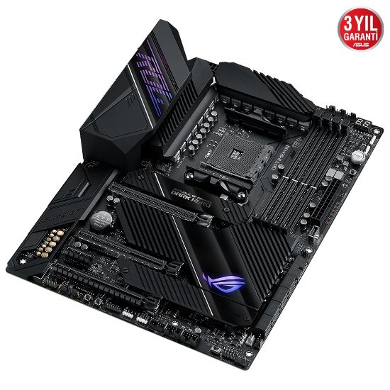 ASUS ROG CROSSHAIR VIII DARK HERO DDR4 4866MHz (OC) AM4 resmi