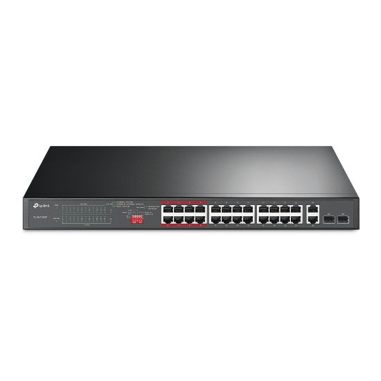 TP-LINK TL-SL1226P 24PORT 10/100 YÖNETİLEMEZ POE SWITCH resmi