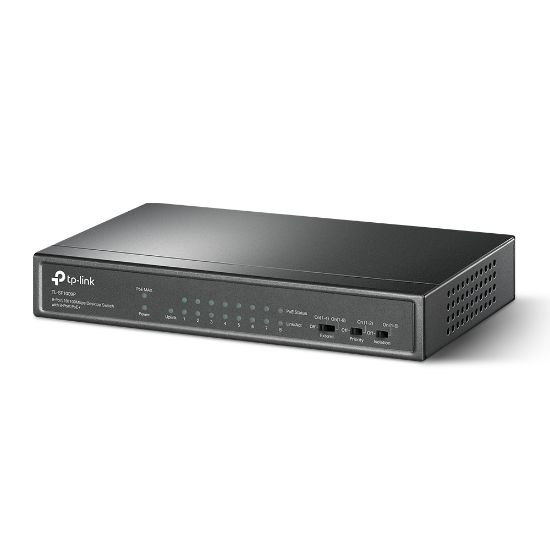 TP-LINK TL-SF1009P 9PORT 10/100 YÖNETİLEMEZ POE SWITCH resmi