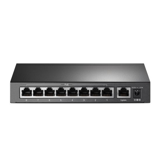 TP-LINK TL-SF1009P 9PORT 10/100 YÖNETİLEMEZ POE SWITCH resmi