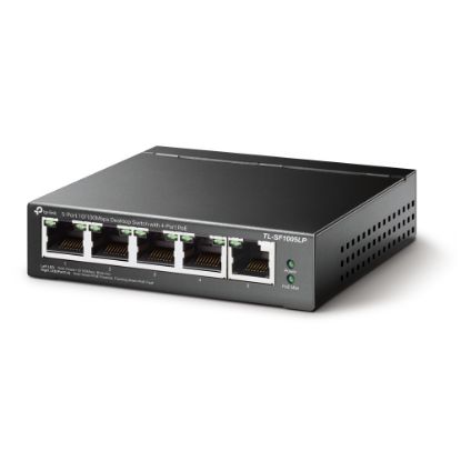 TP-LINK TL-SF1005LP 5PORT 10/100 YÖNETİLEMEZ POE SWITCH resmi