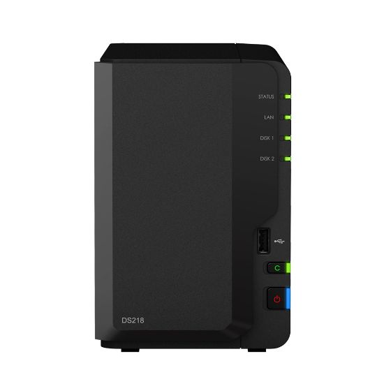 SYNOLOGY DS218 2 YUVALI 2GB NAS DEPOLAMA ÜNİTESİ resmi