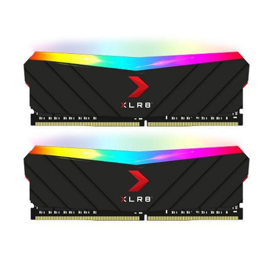 PNY XLR8 Gaming EPIC-X RGB 16GB (2x8GB) 3200MHz CL16 DDR4 Gaming Ram (MD16GK2D4320016XRGB) resmi