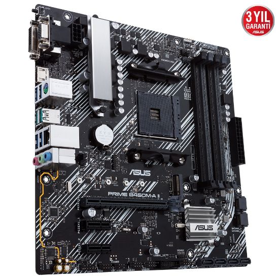 ASUS PRIME B450M-A II 4400 DDR4 DVI VGA M2 AM4  resmi