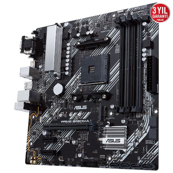 ASUS PRIME B450M-A II 4400 DDR4 DVI VGA M2 AM4  resmi