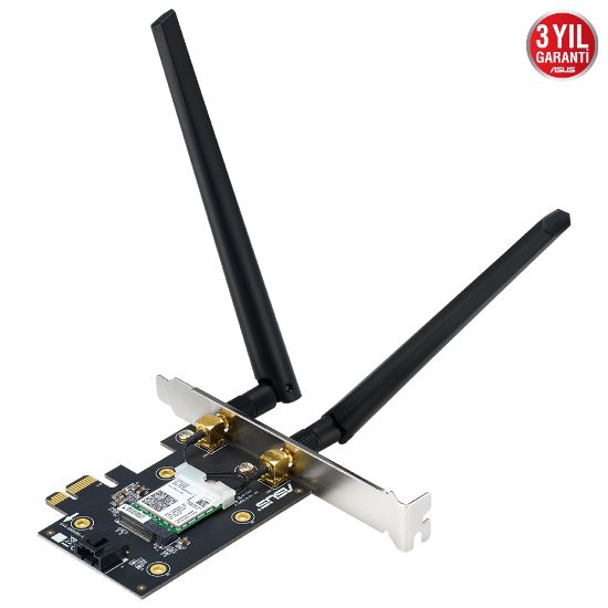 ASUS PCE-AX3000 2402Mbps PCI EXPRESS ADAPTÖR resmi