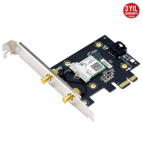 ASUS PCE-AX3000 2402Mbps PCI EXPRESS ADAPTÖR resmi