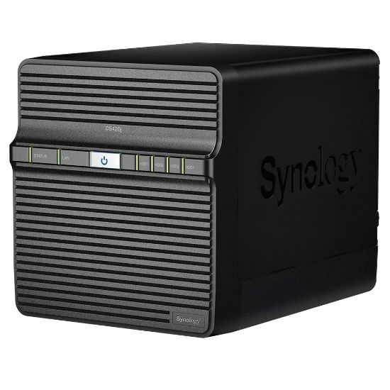 SYNOLOGY DS420J 4 YUVALI 1GB NAS DEPOLAMA ÜNİTESİ resmi