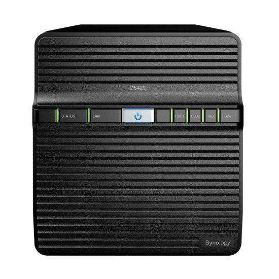 SYNOLOGY DS420J 4 YUVALI 1GB NAS DEPOLAMA ÜNİTESİ resmi