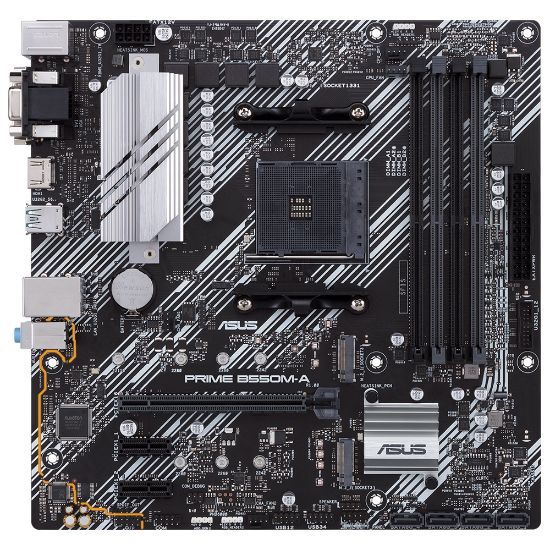 ASUS PRIME B550M-A  DDR4 4600Mhz mATX AM4 resmi