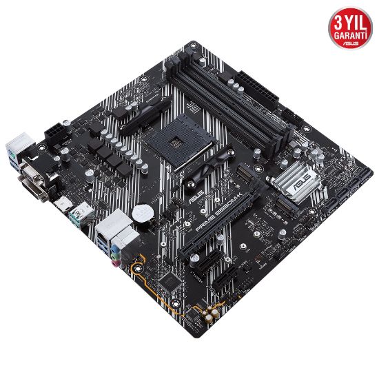 ASUS PRIME B550M-K DDR4 4600(O.C)/2133Mhz mATX AM4  resmi