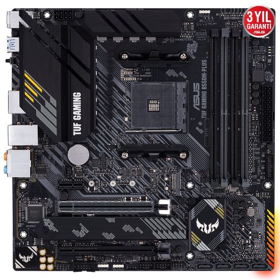 ASUS TUF GAMING B550M-PLUS DDR4 4600Mhz mATX AM4 resmi