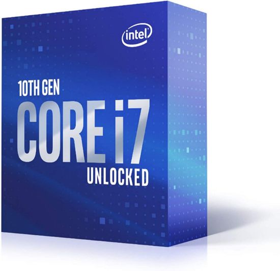 INTEL CORE i7-10700K 3.80Ghz 16MB 1200p 10.Nesil BOX FANSIZ resmi