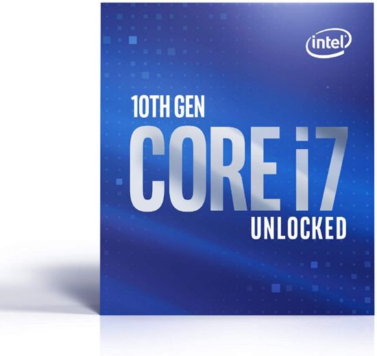 INTEL CORE i7-10700K 3.80Ghz 16MB 1200p 10.Nesil BOX FANSIZ resmi