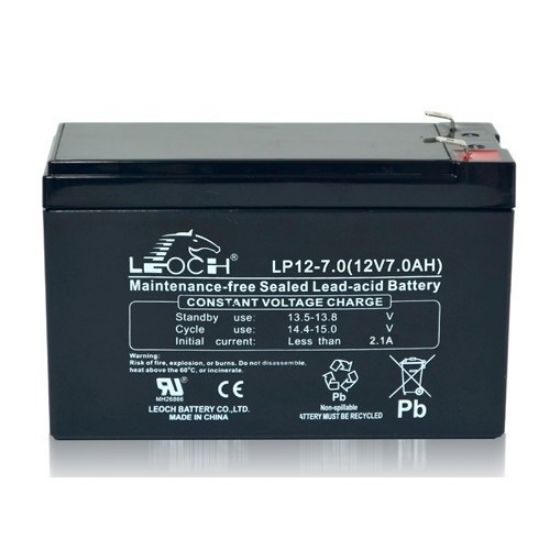 LEOCH 12VOLT 7AH AKÜ LP12-7.0 INFORM TSE BELGELİ resmi