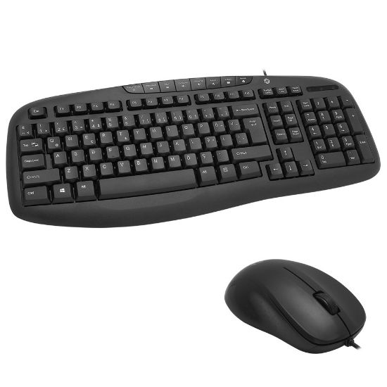 FRISBY FK-4825QU Q TÜRKÇE MULTIMEDYA KABLOLU KLAVYE MOUSE SET resmi